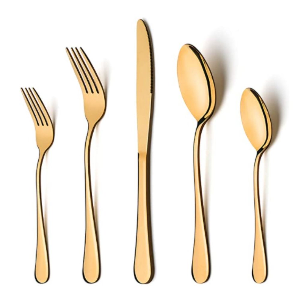 Modern Functional 20 Pc. Silverware Set
